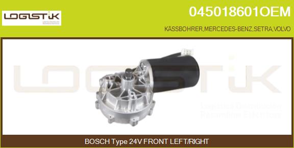 Motor stergator 045018601OEM LGK