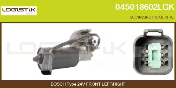 Motor stergator 045018602LGK LGK
