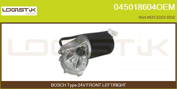 Motor stergator 045018604OEM LGK