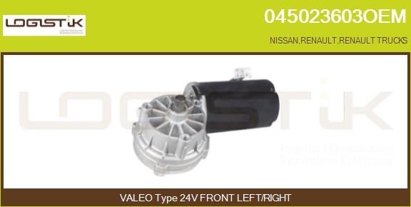 Motor stergator 045023603OEM LGK