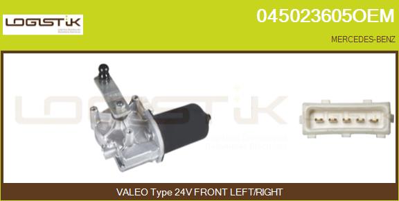 Motor stergator 045023605OEM LGK