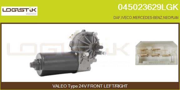 Motor stergator 045023629LGK LGK