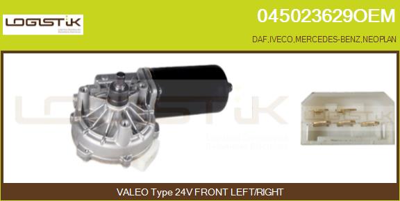 Motor stergator 045023629OEM LGK
