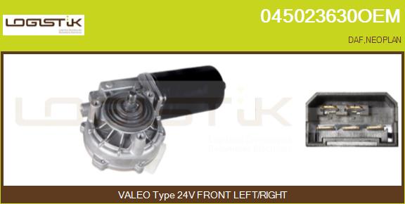 Motor stergator 045023630OEM LGK