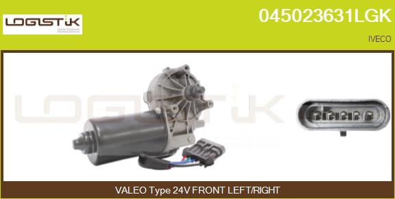 Motor stergator 045023631LGK LGK