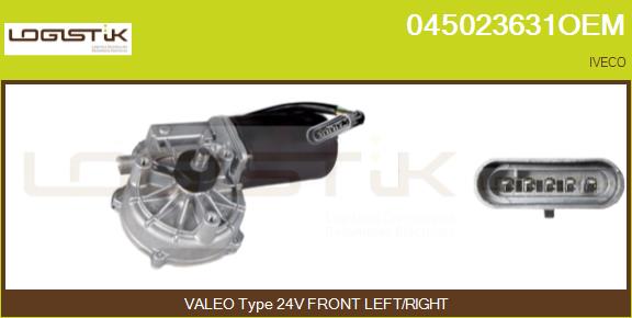 Motor stergator 045023631OEM LGK