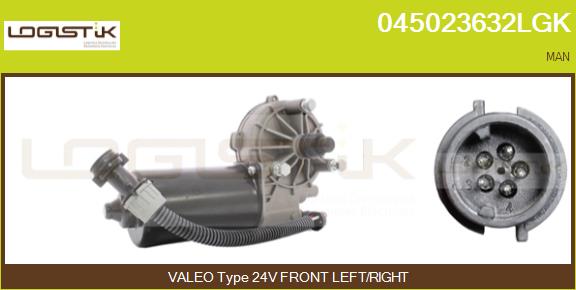 Motor stergator 045023632LGK LGK