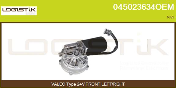 Motor stergator 045023634OEM LGK