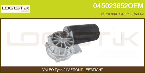 Motor stergator 045023652OEM LGK