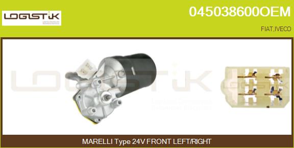 Motor stergator 045038600OEM LGK