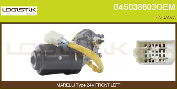 Motor stergator 045038603OEM LGK