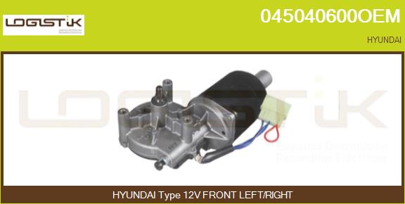 Motor stergator 045040600OEM LGK