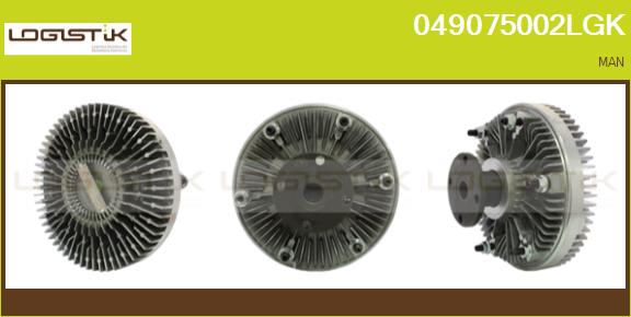 Cupla, ventilator radiator 049075002LGK LGK