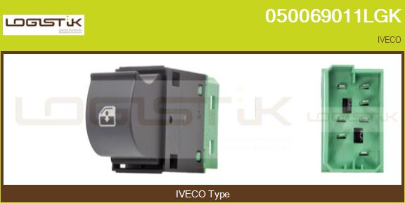 Comutator,macara geam 050069011LGK LGK