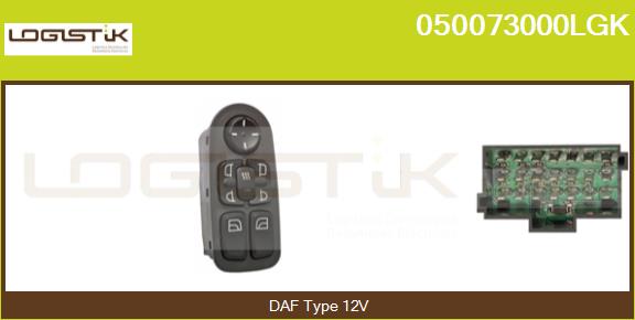 Comutator,macara geam 050073000LGK LGK