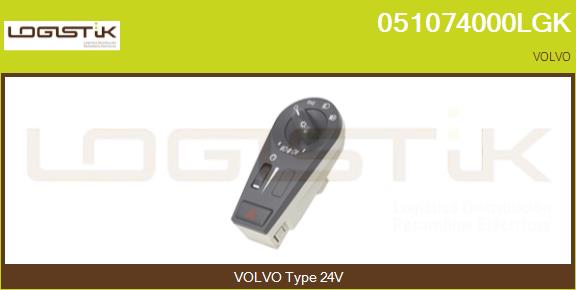 Comutator ,lumini de avarie 051074000LGK LGK