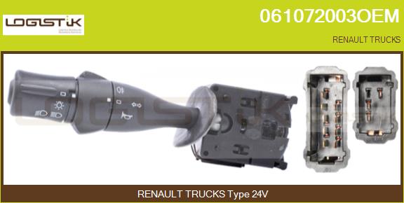 Comutator coloana directie 061072003OEM LGK