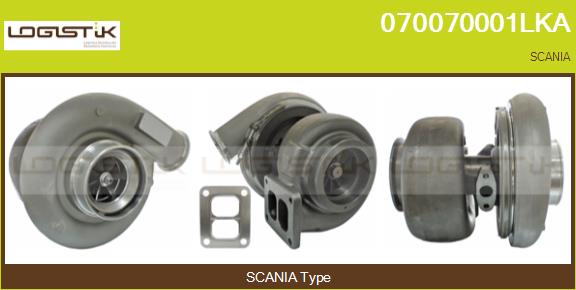 Compresor,sistem de supraalimentare 070070001LKA LGK