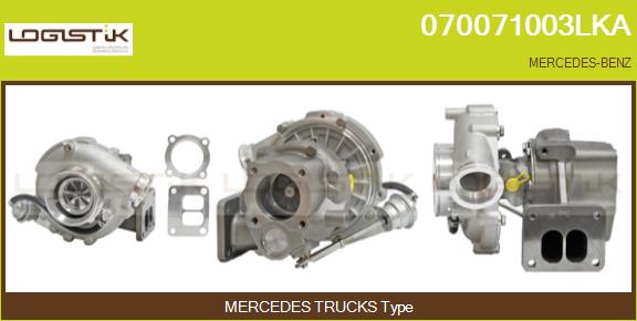 Compresor,sistem de supraalimentare 070071003LKA LGK