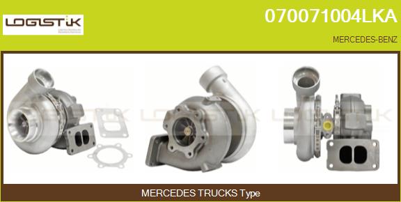 Compresor,sistem de supraalimentare 070071004LKA LGK