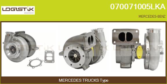 Compresor,sistem de supraalimentare 070071005LKA LGK