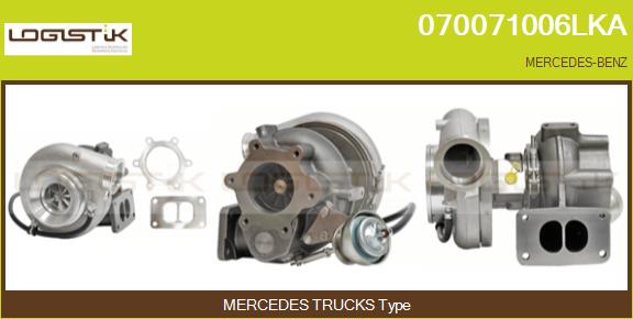 Compresor,sistem de supraalimentare 070071006LKA LGK