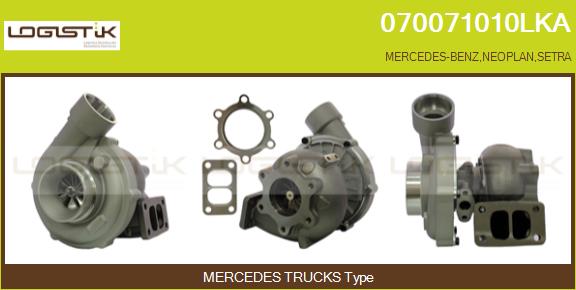Compresor,sistem de supraalimentare 070071010LKA LGK