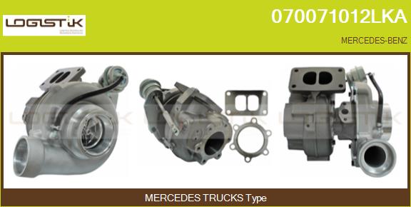 Compresor,sistem de supraalimentare 070071012LKA LGK