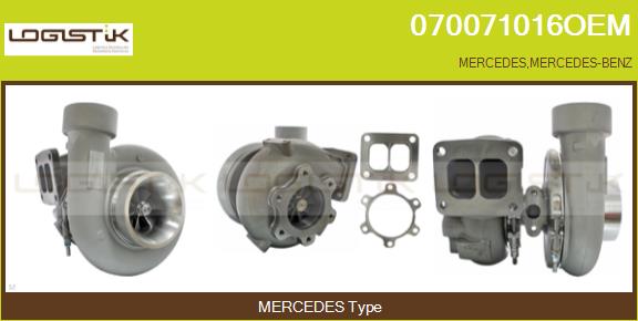 Compresor,sistem de supraalimentare 070071016OEM LGK