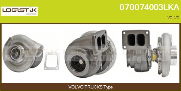 Compresor,sistem de supraalimentare 070074003LKA LGK