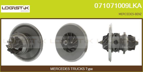 Ansamblu miez turbo 071071009LKA LGK
