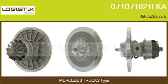 Ansamblu miez turbo 071071021LKA LGK