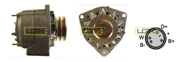 Generator / Alternator 440480 LGK