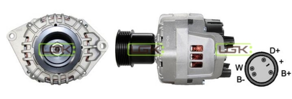 Generator / Alternator 441721 LGK