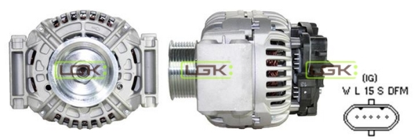 Generator / Alternator 441750 LGK