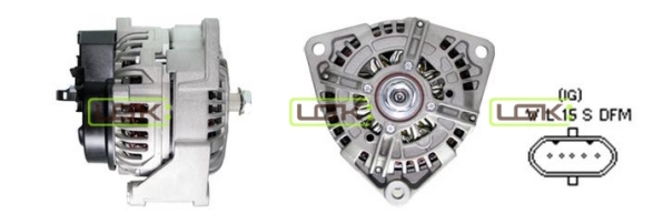 Generator / Alternator 441763 LGK