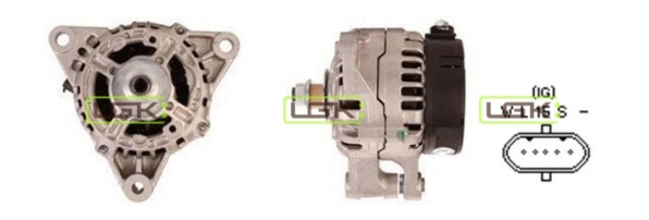 Generator / Alternator 441842 LGK