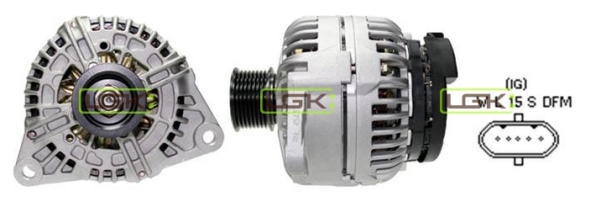 Generator / Alternator 441959 LGK