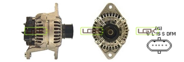 Generator / Alternator 442002 LGK