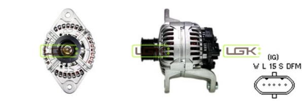 Generator / Alternator 442014 LGK