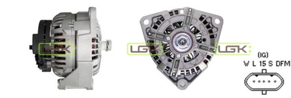 Generator / Alternator 442106 LGK