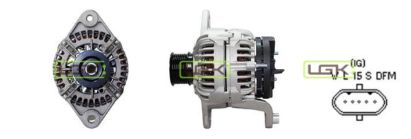 Generator / Alternator 442108 LGK
