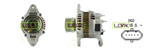 Generator / Alternator 442114 LGK