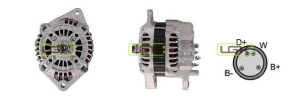 Generator / Alternator 442117 LGK