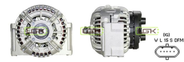 Generator / Alternator 442354 LGK