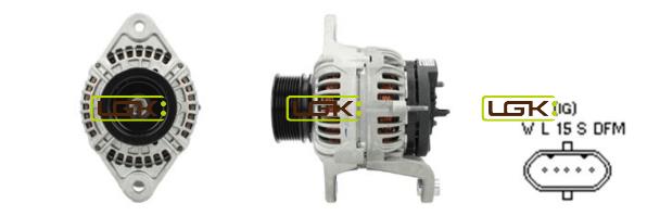 Generator / Alternator 442655 LGK
