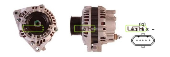 Generator / Alternator 447139 LGK