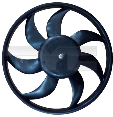 Ventilator, radiator 825-0031 TYC