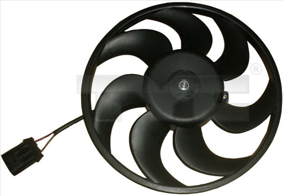 Ventilator, radiator 825-0033 TYC