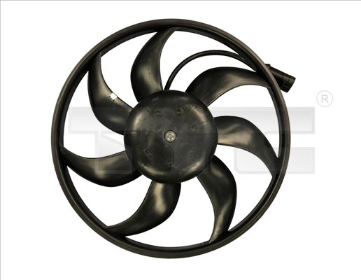 Ventilator, radiator 825-0034 TYC